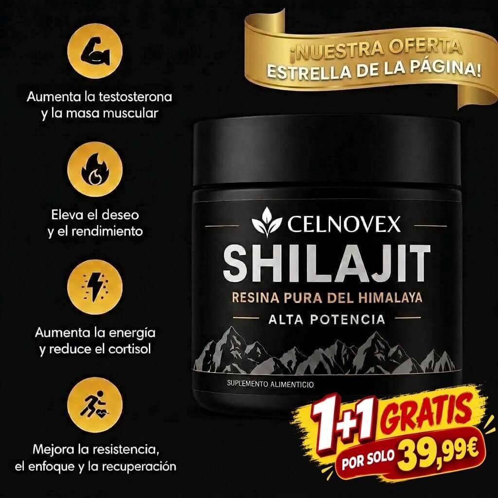 Resina de Shilajit pura del Himalaya – Potenciador de Vitalidad y Enfoque