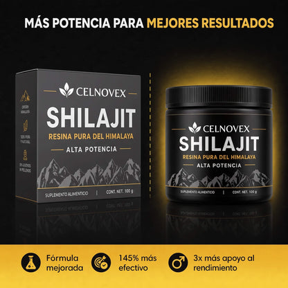 Resina de Shilajit pura del Himalaya – Potenciador de Vitalidad y Enfoque