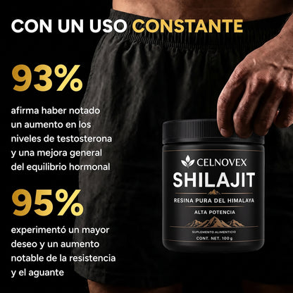 Resina de Shilajit pura del Himalaya – Potenciador de Vitalidad y Enfoque